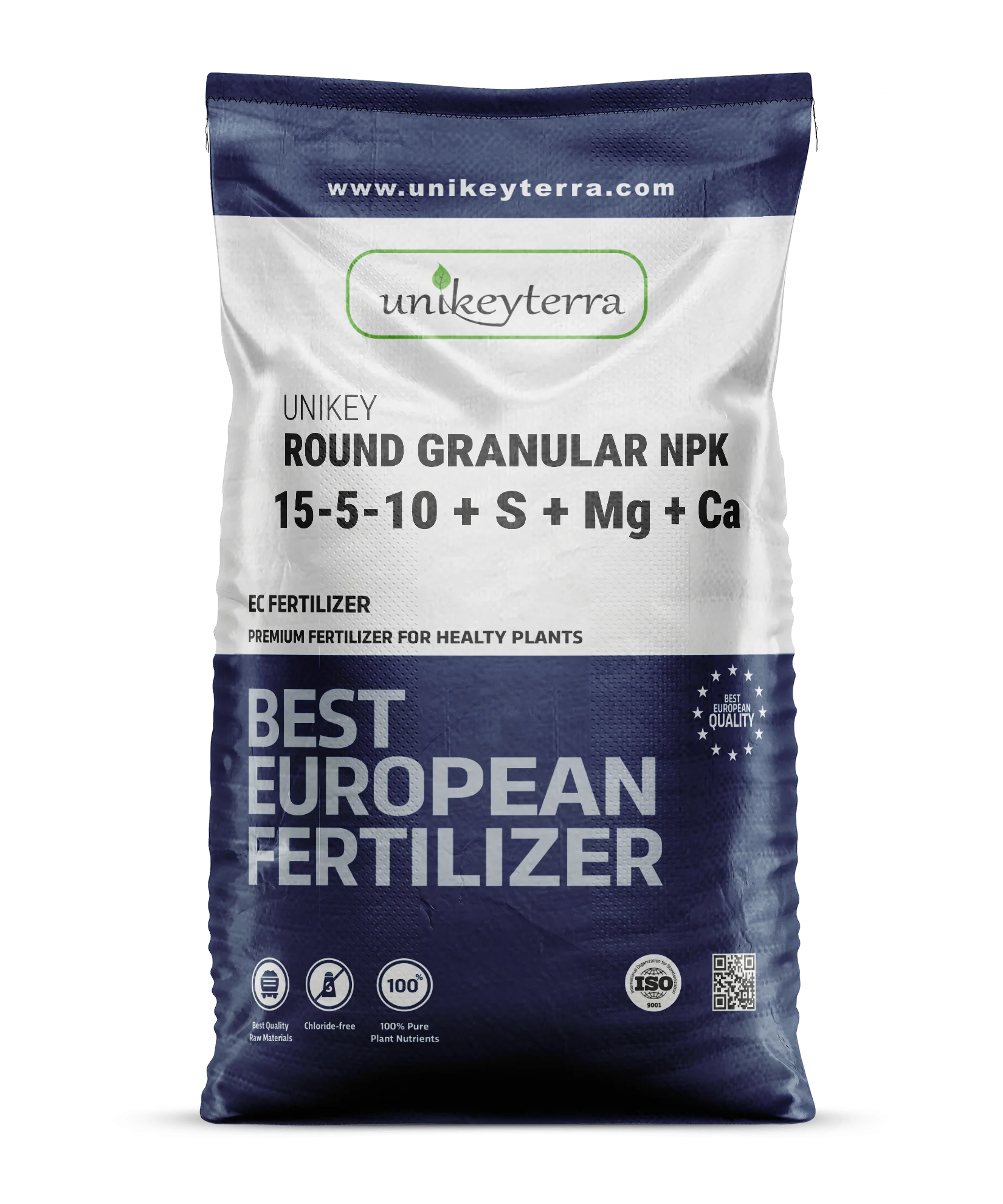 Round Granular NPK 15-5-10+S+Mg+Ca