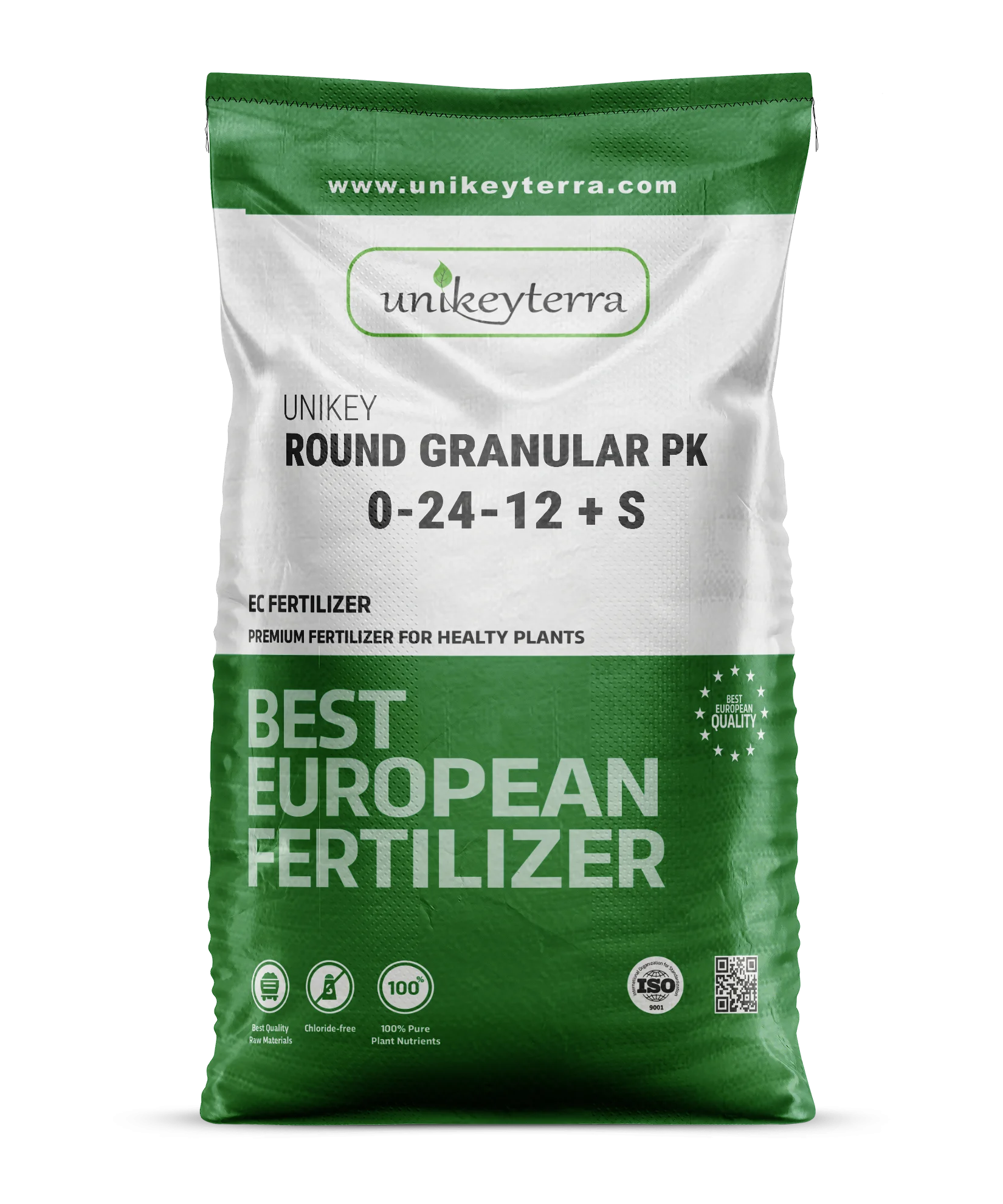 Round Granular PK 0-24-12+S