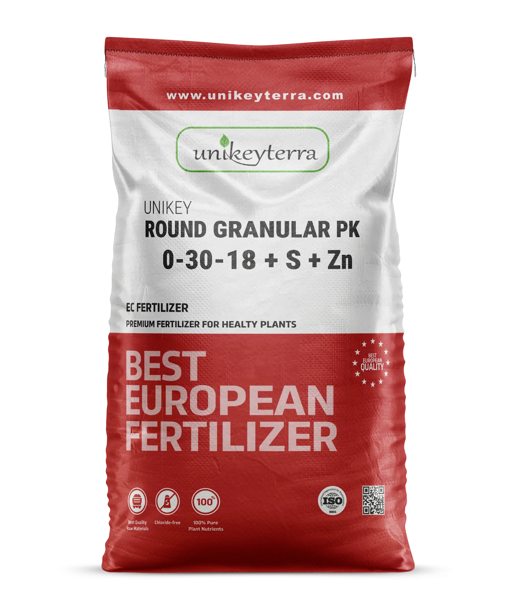 Round Granular PK 0-30-18+S+Zn