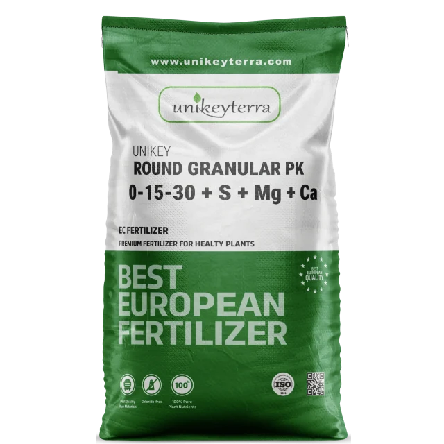 Round Granular PK 0-15-30+S+Mg+Ca