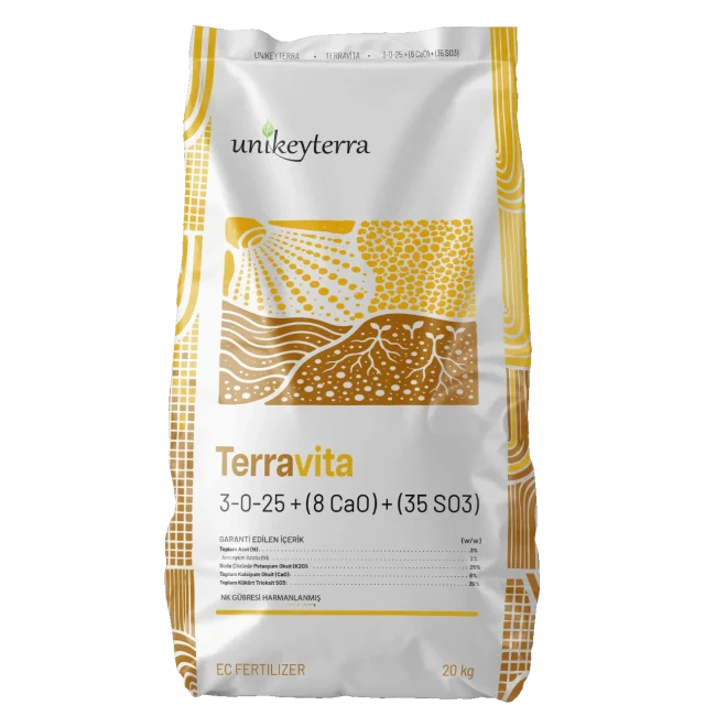 Terravita 3-0-25 + (8 CaO) + (35 SO3)